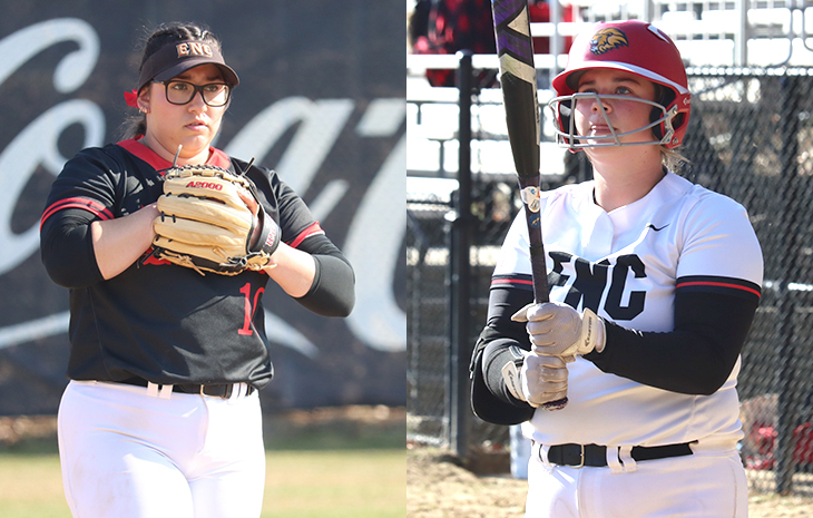 Munoz, Wernsing Claim NECC Softball Weekly Awards