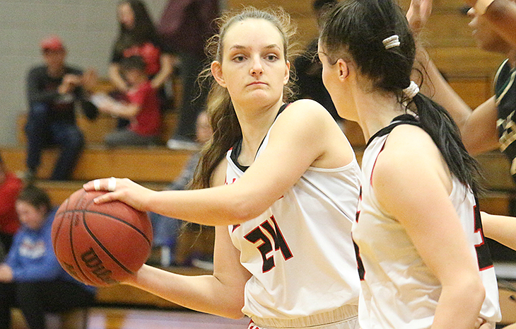 Women’s Basketball Edged by New England College in NECC Championship, 84-81