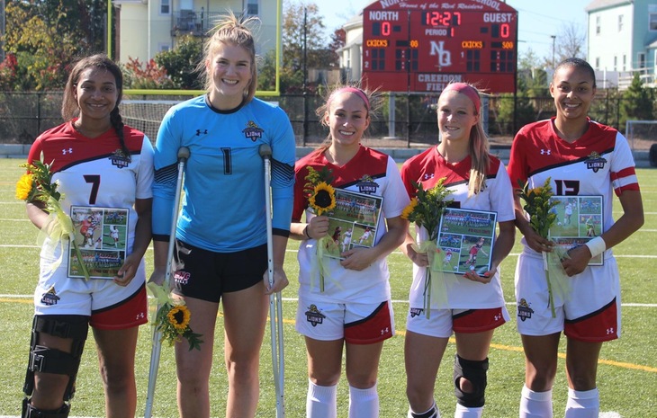 Women’s Soccer Downed by Wentworth on Senior Day