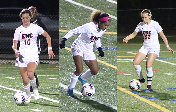 Women’s Soccer Earns Three All-NECC Selections