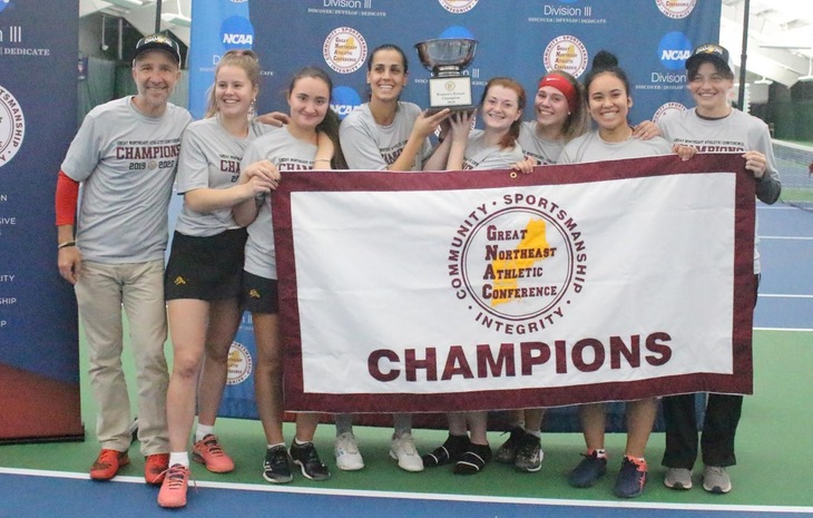 Women’s Tennis Rallies Past Johnson & Wales to Claim First-Ever GNAC Crown