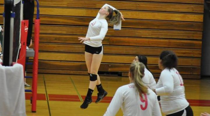 Clinkscale’s Double-Double Powers Volleyball Past Newbury, 3-1