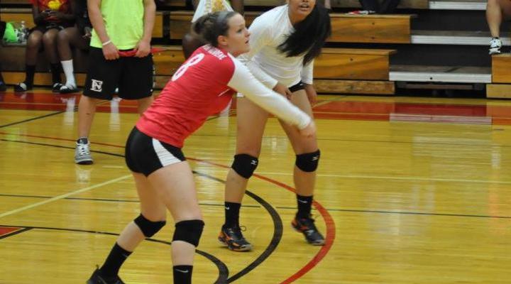 Volleyball Swept at Western New England, 3-0