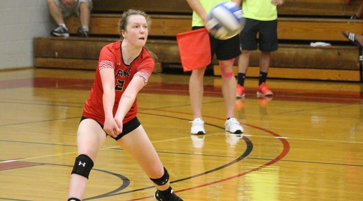 Women’s Volleyball Tripped Up at Emmanuel, 3-0