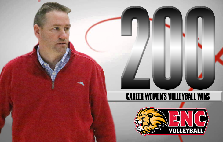 Eastern Nazarene’s Derek Schmitt Reaches 200 Career Women’s Volleyball Coaching Victories