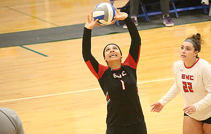 Ruth Aguilar Named NECC Women’s Volleyball Player of the Year, Four Collect All-NECC Honors