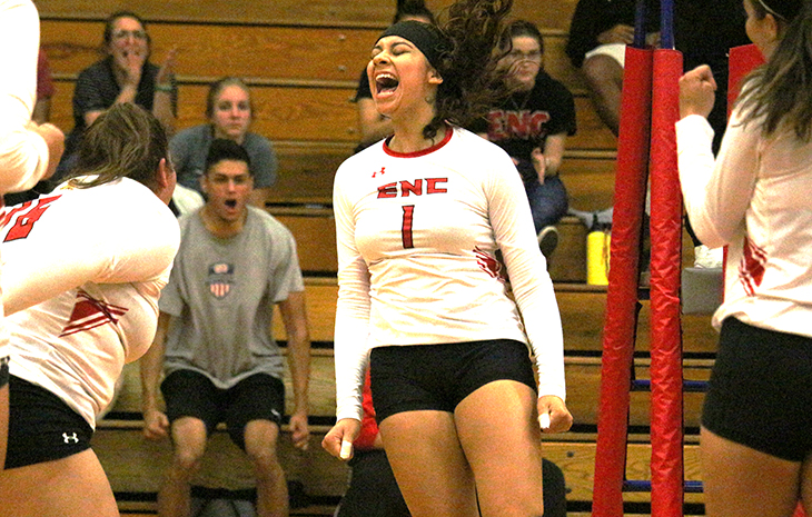 Ruth Aguilar Dubbed NECC Women’s Volleyball Player of the Week