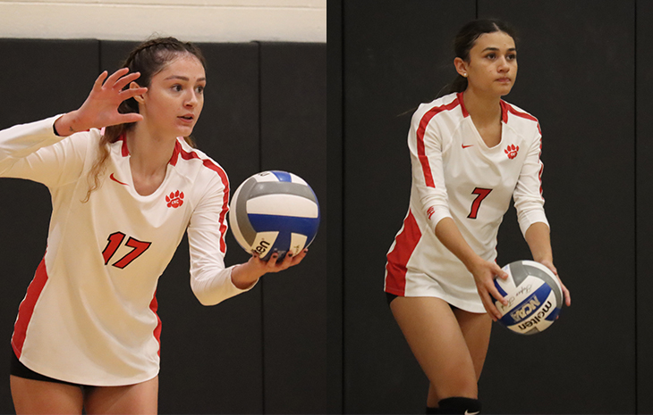 Baran, Aceituno Claim NECC Women’s Volleyball Weekly Accolades