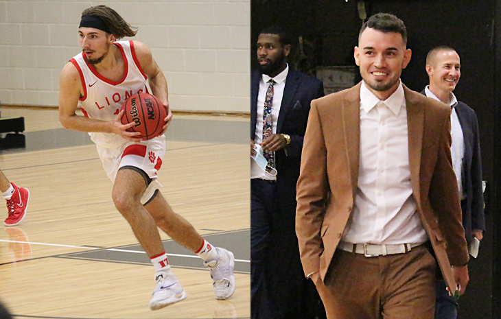 Bernie McGuinness Named NECC Men’s Basketball Co-Player of the Year, Logan Sharp Voted Co-Coach of the Year