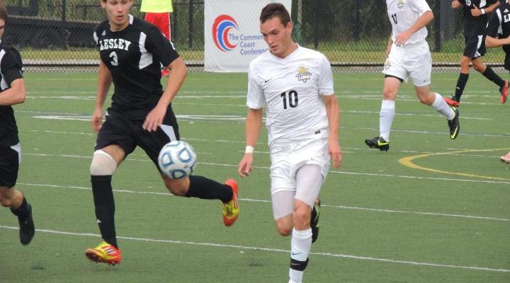 Men’s Soccer Edged at Norwich, 1-0