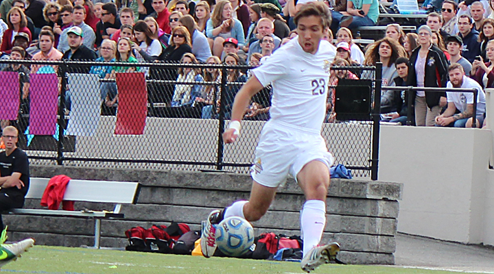 Men’s Soccer Collects First CCC Win, Triumphs Over Wentworth 3-1