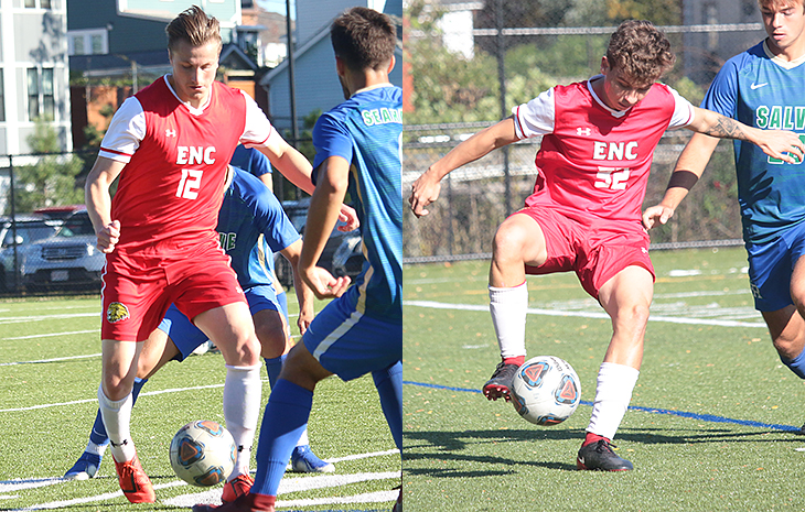 Men’s Soccer Sweeps NECC Weekly Awards for Second-Straight Week