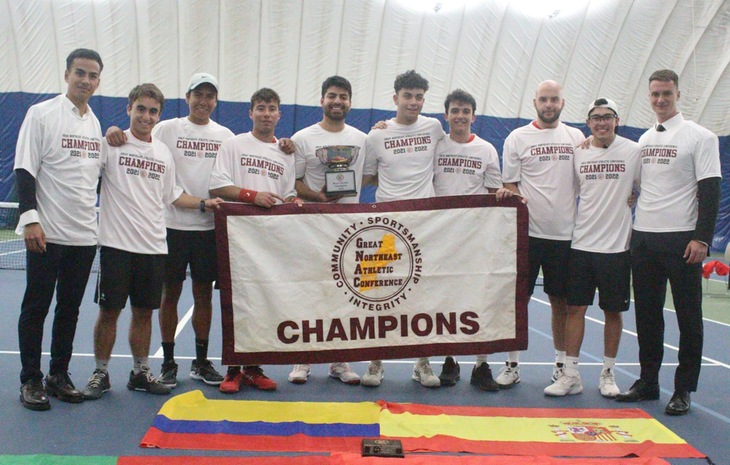 Men’s Tennis Clinches Second-Consecutive GNAC Title, Bests Colby-Sawyer 5-1
