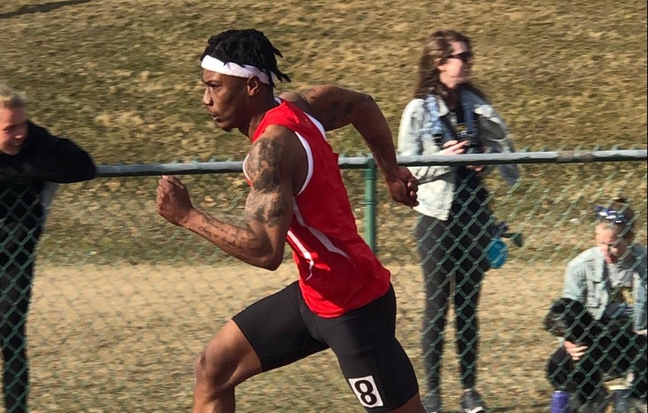 Travelis Mosley Repeats as NECC Men’s Track Athlete and Rookie of the Week
