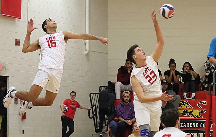 Men’s Volleyball Sweeps NECC Weekly Awards