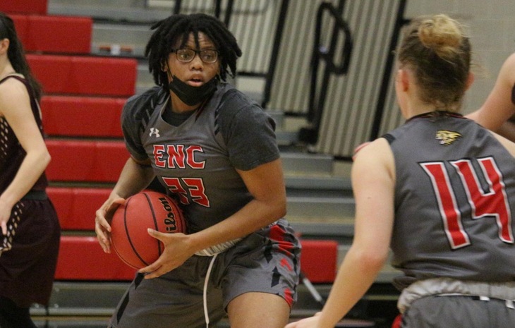 Women’s Basketball Edged at Emerson, 56-52