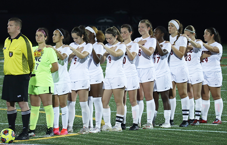 Women’s Soccer Travels to Lesley for NECC Tournament Semifinals Wednesday