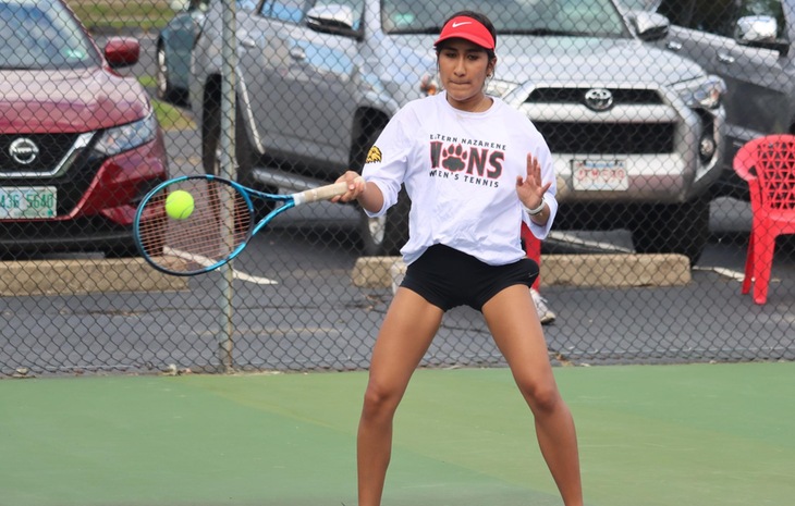 Women’s Tennis Edged by Lesley in GNAC Quarterfinals, 5-4