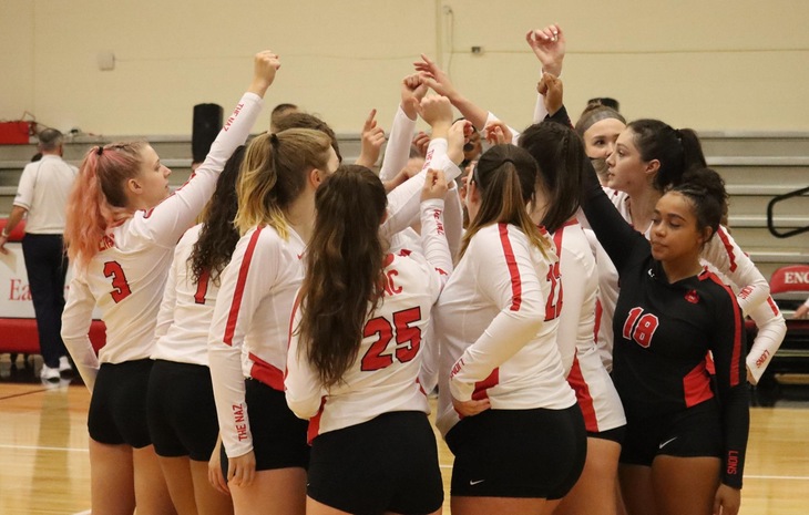 Women’s Volleyball Takes On New England College in NECC Tournament Championship Match Sunday