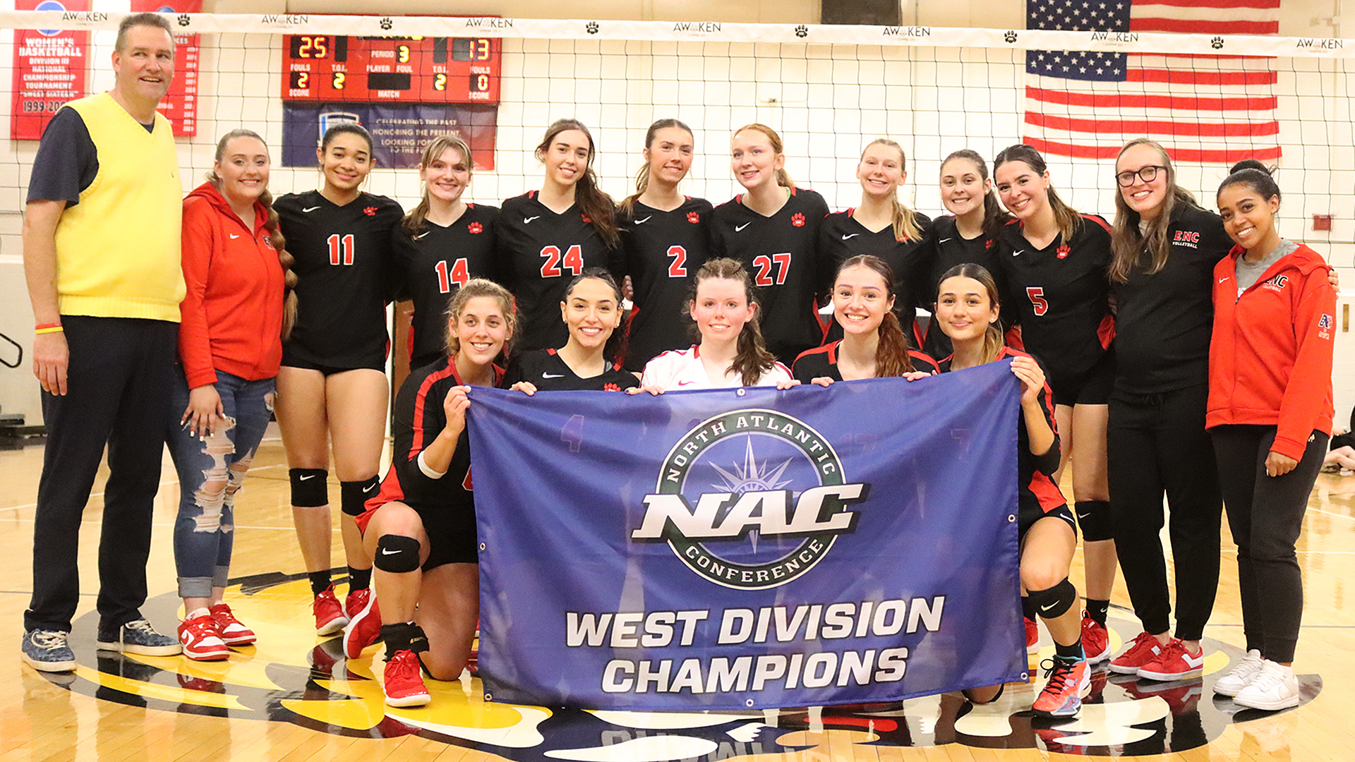 Women’s Volleyball Sweeps SUNY Morrisville, Advances to NAC Championship